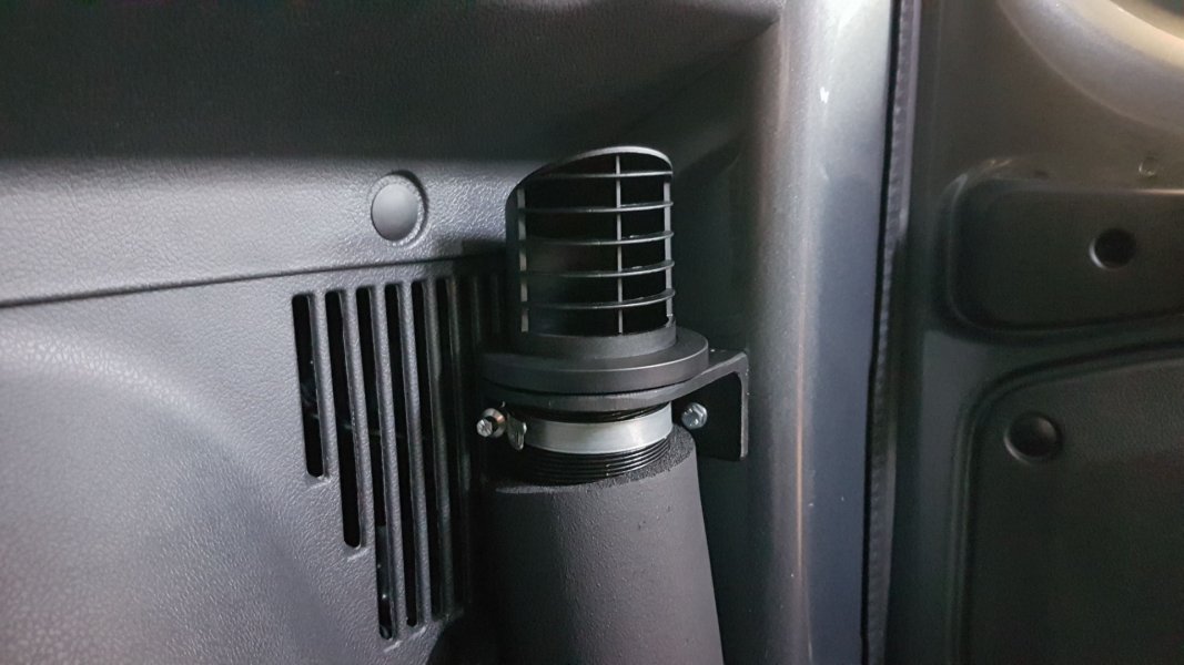 Ausströmdüse der Luftheizung - optimale Platzierung im Fahrzeuginnenraum