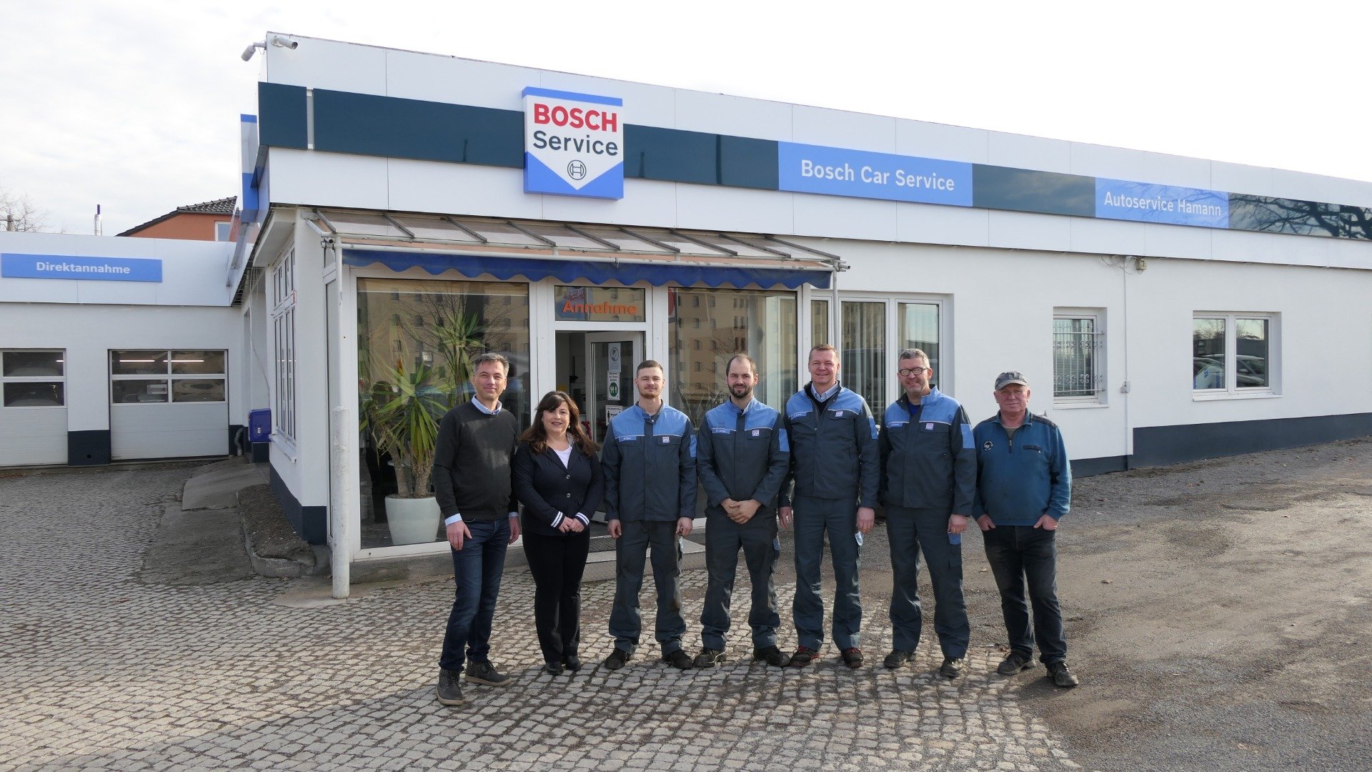 Das Team vom Autoservice Hamann